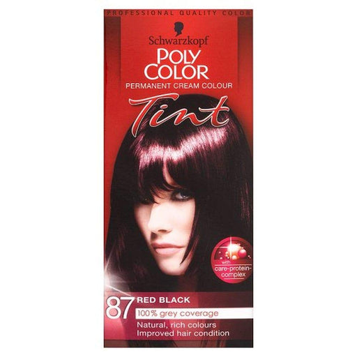 Polytint Hair Colour Red Black 87 - Colourants at MyPerfumeShop by Schwarzkopf