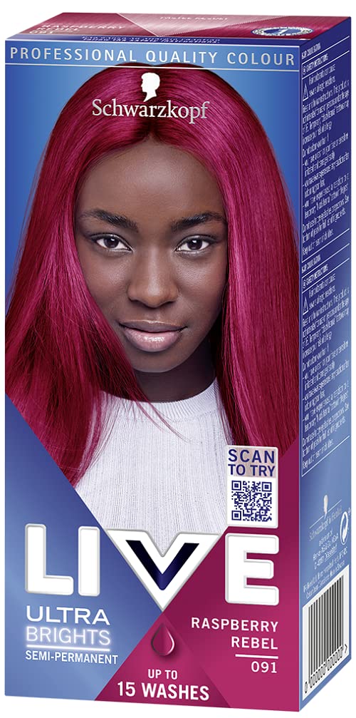 Schwarzkopf Live Color XXL Ultra Bright 91 Raspberry Rebel - Colourants at MyPerfumeShop by Live