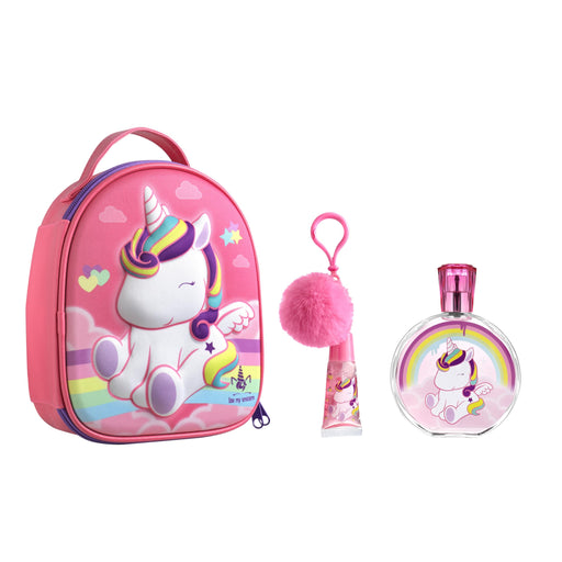 Air-Val Eau My Unicorn Gift Set 100ml EDT + Lip Gloss + Bag