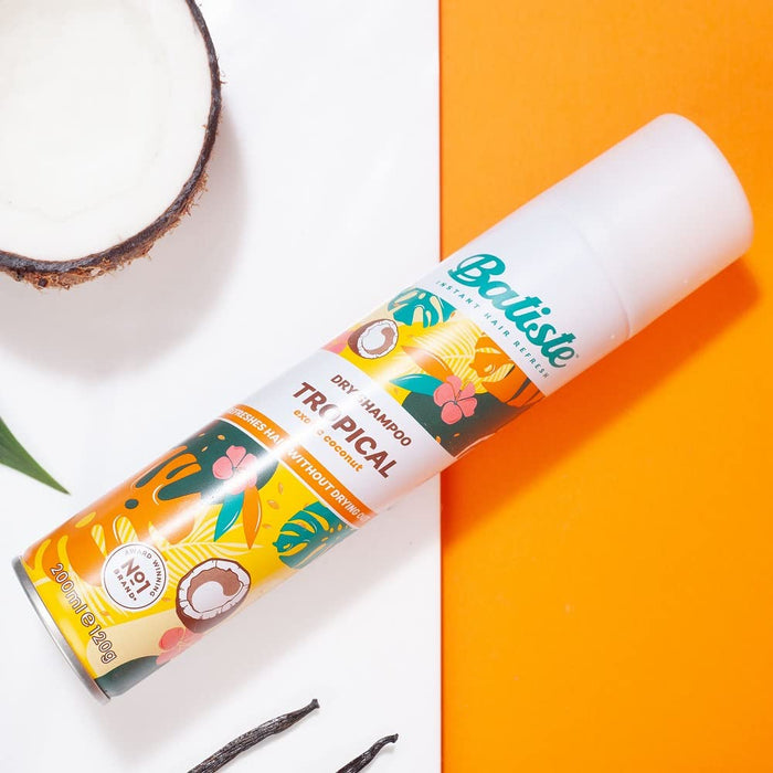 Batiste Dry Shampoo Tropical Exotic Coconut 350ml - Shampoo at MyPerfumeShop by Batiste