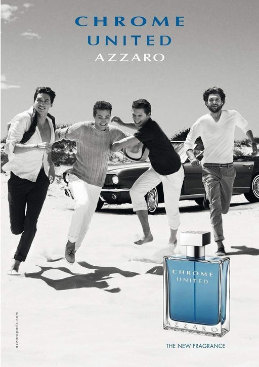 Azzaro Chrome United Eau De Toilette 100ml - Eau De Toilette at MyPerfumeShop by Azzaro