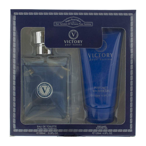 VICTORY Designer French Collection Victory Eau de Toilette 2 Pieces Gift Set - Beauty at MyPerfumeShop by VICTORY