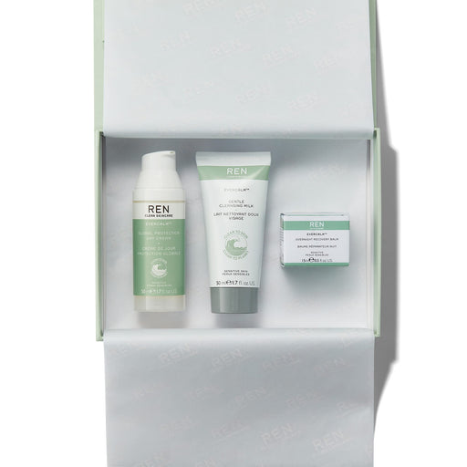 Ren Skin Zen Trio Cleanse Milk,Day Cream,O/N Balm - Sets & Kits at MyPerfumeShop by REN Clean Skincare