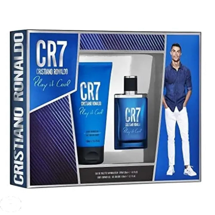 Cristiano Ronaldo CR7 Play It Cool Gift Set 50ml EDT Spray + 150ml Shower Gel - Fragrance at MyPerfumeShop by Cristiano Ronaldo