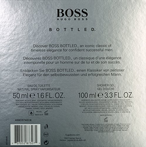 Hugo Boss Bottled Gift Set 50ml EDT - Fragrance at MyPerfumeShop by Hugo Boss