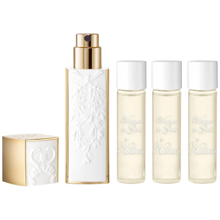 Kilian Woman In Gold 4 Piece Gift Set: 4 x Eau De Parfum 7.5ml - Personal Care at MyPerfumeShop by Kilian