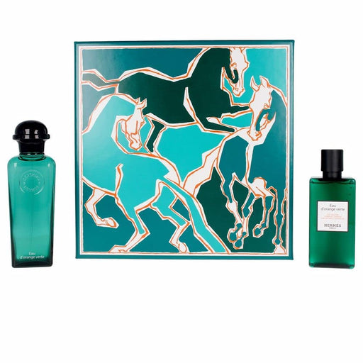 Herm s Eau d'Orange Verte Gift Set 100ml EDC + 80ml Shower Gel - Fragrance at MyPerfumeShop by Hermès