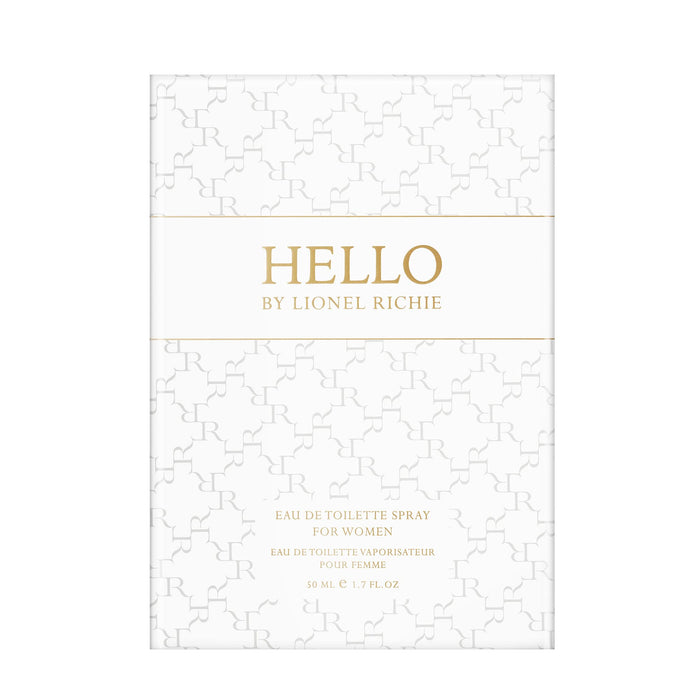 Lionel Richie Hello for Women Eau de Toilette 50ml Spray - Fragrance at MyPerfumeShop by Lionel Richie