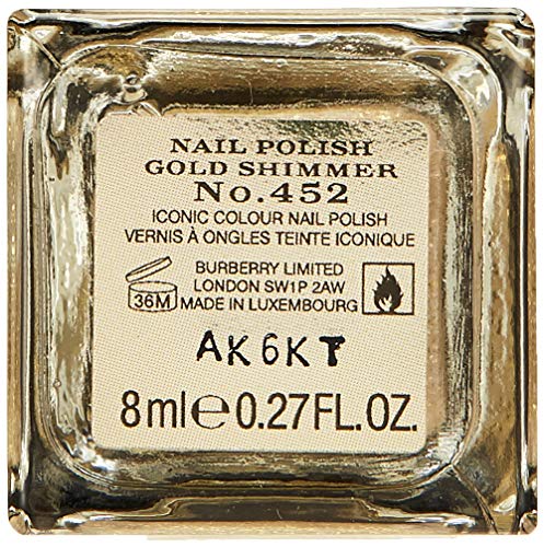 Burberry Nail Polish 8ml - 452 Gold Shimmer - Nail Polish at MyPerfumeShop by Burberry