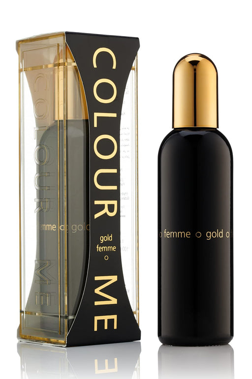 Colour Me Gold Gift Set 100ml EDP Spray + 150ml Body Spray - Eau de Perfume at MyPerfumeShop by Colour Me