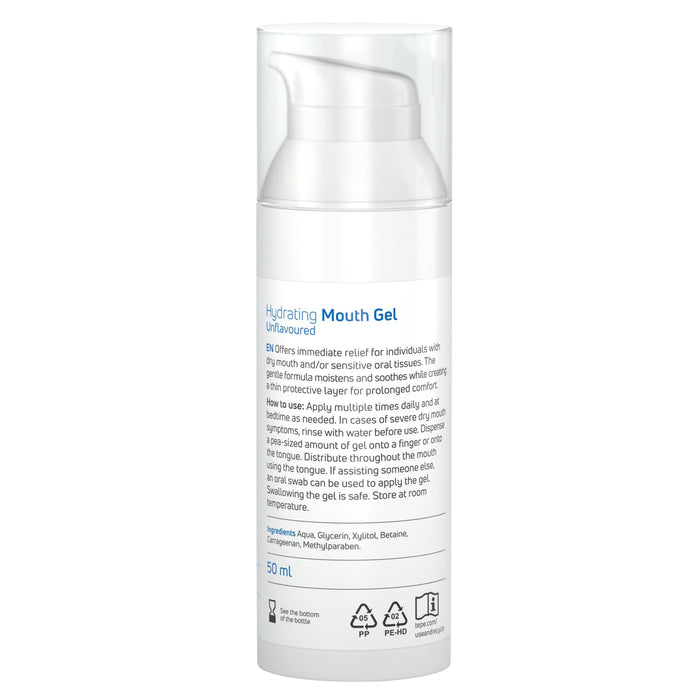 TePe Hydrating Mouth Gel Unflavoured - 50ml - Mouth Ailments at MyPerfumeShop by Tepe