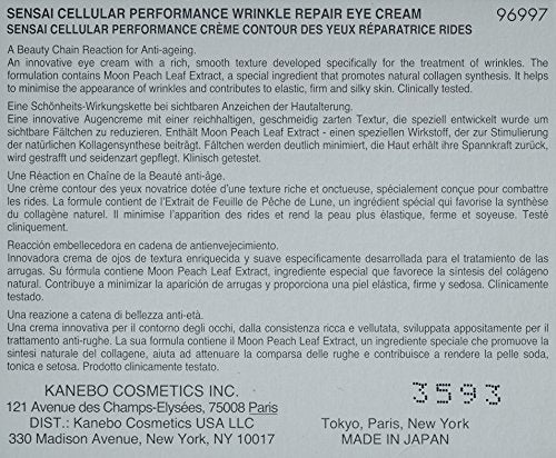 Kanebo Cosmetics Sensai Cellular Performance Wrinkle Repair Eye Cream 15ml - Eye Contour Cream at MyPerfumeShop by Kanebo Cosmetics