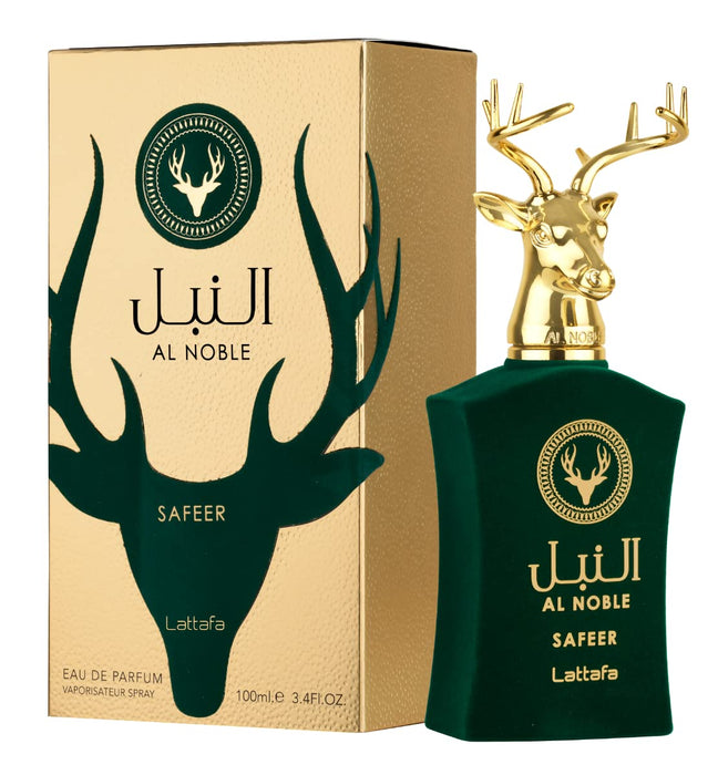 Lattafa Perfumes Al Noble Safeer Green Eau de Parfum 100ml Spray - Unisex at MyPerfumeShop by Lattafa Perfumes