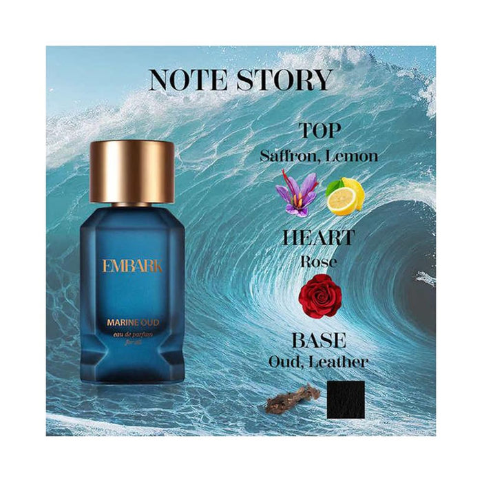 Embark Marine Oud Eau de Parfum 100ml Spray