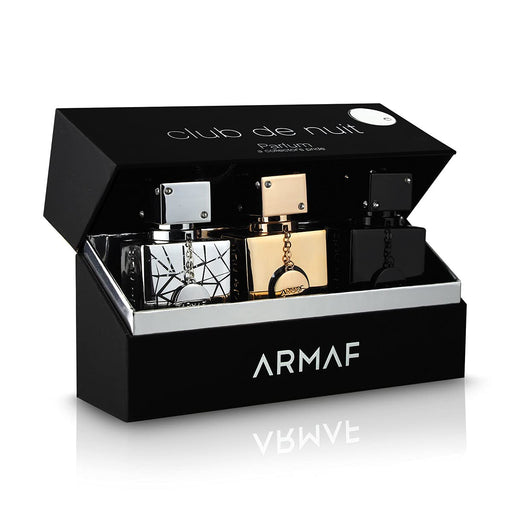 Armaf Club de Nuit A Collectors Pride for Men Gift Set 30ml Club de Nuit Intense EDP + 30ml Club de Nuit Milestone EDP + 30ml Club de Nuit Sillage EDP - Eau de Perfume at MyPerfumeShop by Armaf