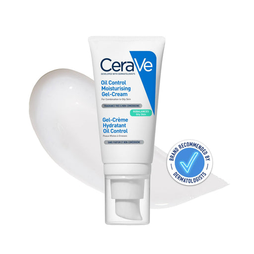 CeraVe Oil Control Moisturising Gel Cream 52ml - Default Title - Regime Skin Care at MyPerfumeShop by CeraVe