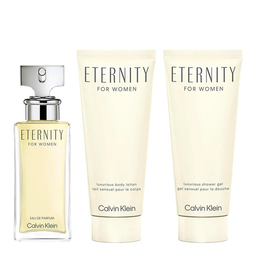 Ck Eternity For W EDP 50Ml + Bl + Sg 100Ml  Gs - Gift Set at MyPerfumeShop by Calvin Klein