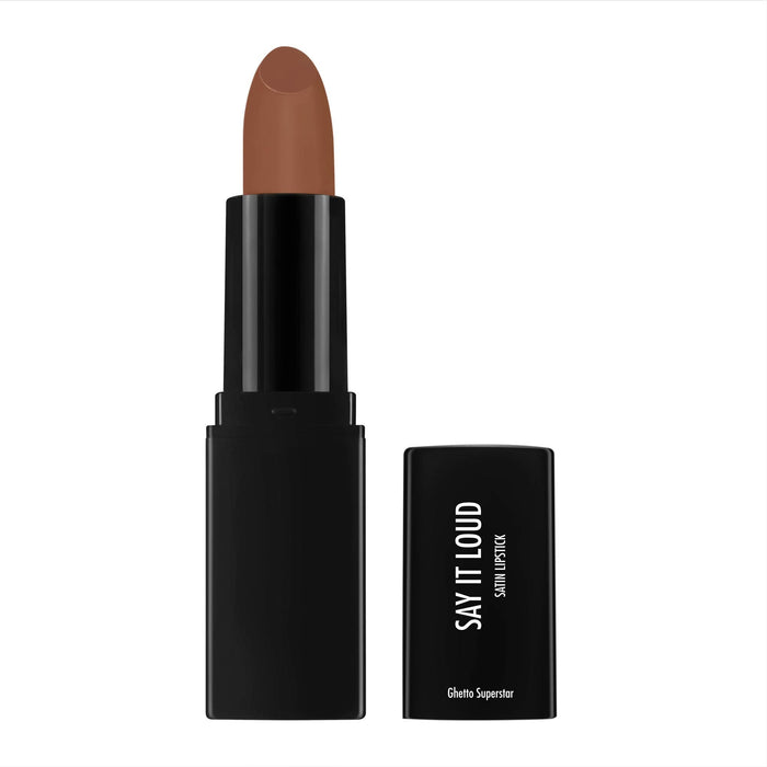 Sleek MakeUP Say It Loud Satin Lipstick 1.16g - Ghetto Superstar - Lipsticks at MyPerfumeShop by Sleek