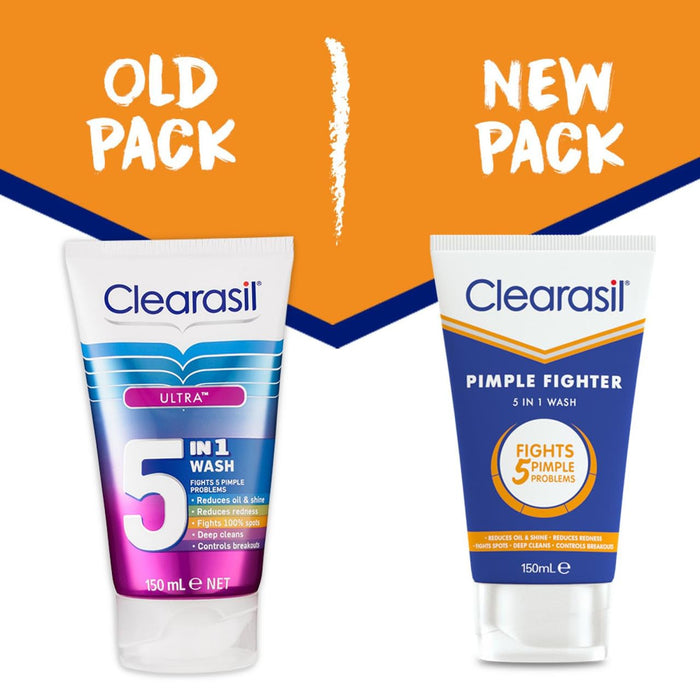 Clearasil Ultra Daily Face Wash - 150ml - Regime Skin Care at MyPerfumeShop by Clearasil