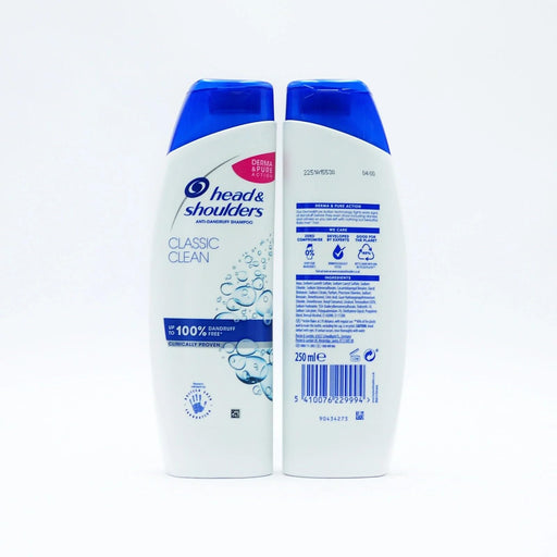 Head & Shoulders Shampoo Classic Clean - 250ml - Shampoo at MyPerfumeShop by Head & Shoulders