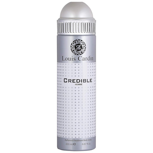 Louis Cardin Credible Homme Deodorant Spray 200ml - Deodorant Spray at MyPerfumeShop by Louis Cardin