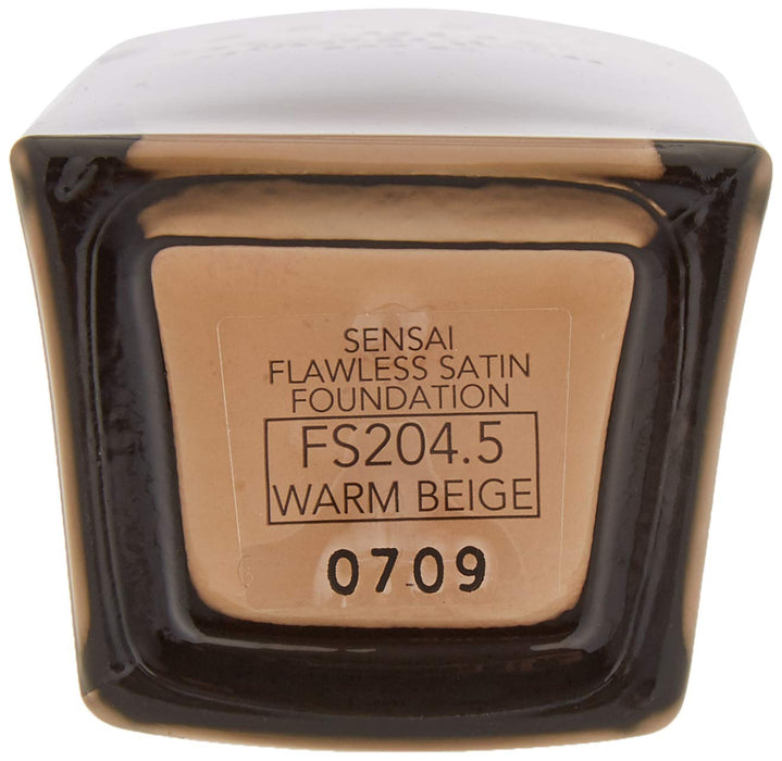 Kanebo Sensai Flawless Satin Foundation SPF20 30ml - 204.5 Warm Beige - Foundation at MyPerfumeShop by Kanebo Cosmetics