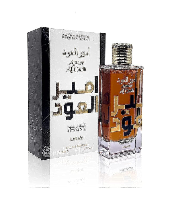 Lattafa Perfumes Ameer Al Oudh Intense Oud Eau de Parfum 100ml Spray - Unisex at MyPerfumeShop by Lattafa Perfumes