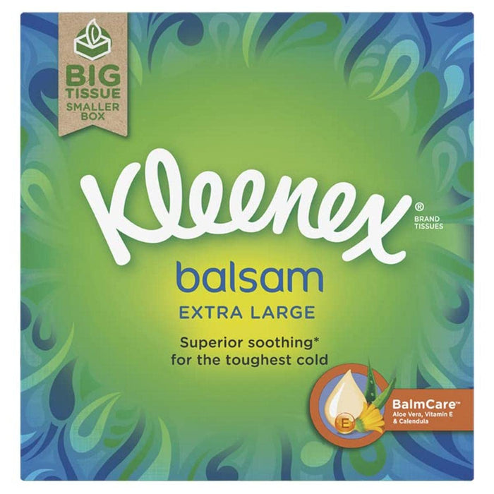 Kleenex Balsam XL Compact x 40 - Cotton Wool. Tissues. Wipes at MyPerfumeShop by Kleenex