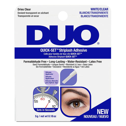 Duo Quick Set Striplash Adhesive - Clear (5g) - False Lashes at MyPerfumeShop by Duo