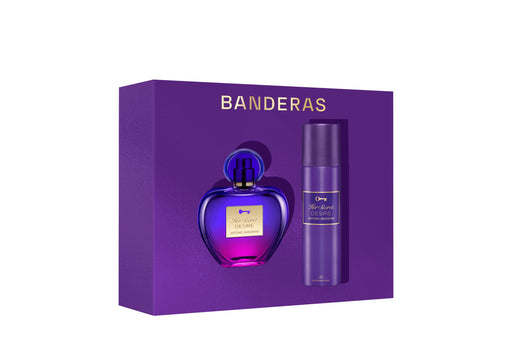 Antonio Banderas Her Secret Desire 2 Piece Gift Set: Eau de Toilette 80ml - Deodorant Spray 150ml - Gift Set at MyPerfumeShop by Antonio Banderas