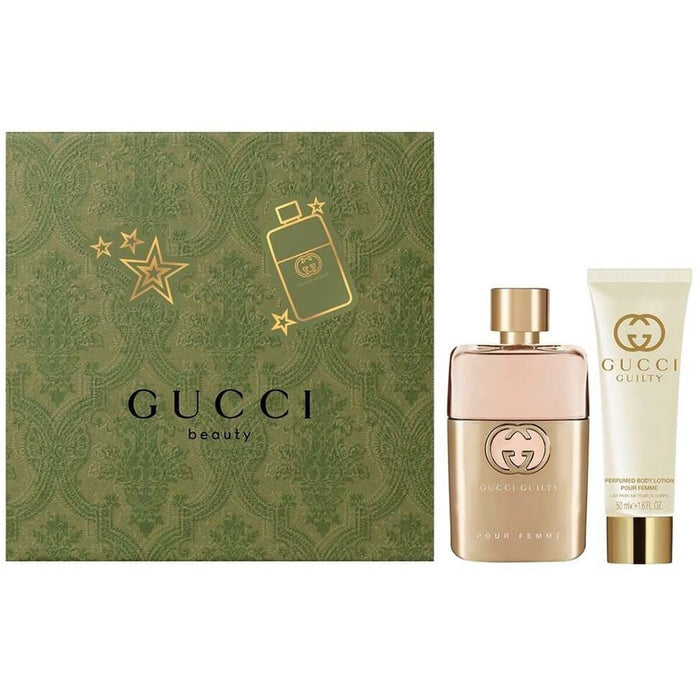 Guilty Pour Femme EDP 50Ml + Bl 50Ml Gs - Gift Set at MyPerfumeShop by Gucci