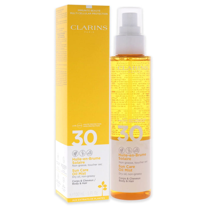 Clarins Sun Care Oil Mist Body & Hair SPF30 150ml -  at MyPerfumeShop by Health Pharm