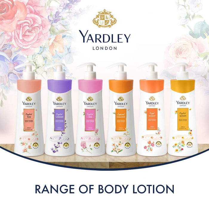 Yardley Royal Bouquet Body Lotion 400ml - Bath & Body at MyPerfumeShop by Yardley