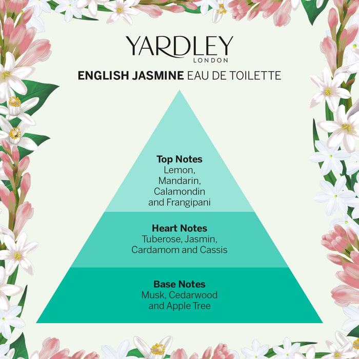 Yardley English Jasmine 125ml EDT Spray - Eau de Toilette at MyPerfumeShop by Yardley London