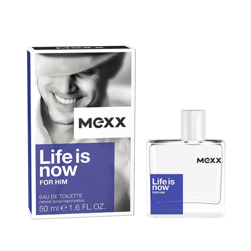 Mexx Life Is Now for Him Eau de Toilette 50ml Spray - Fragrance at MyPerfumeShop by Mexx