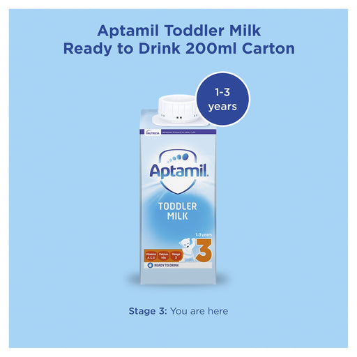 Aptamil Growing Up Milk 1 Year - 200ml - Milk at MyPerfumeShop by Aptamil