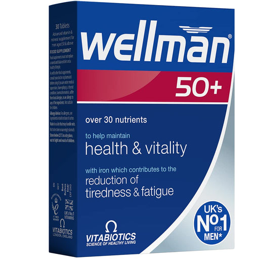 Vitabiotics Wellman 30 Tablets - Men at MyPerfumeShop by Wellman