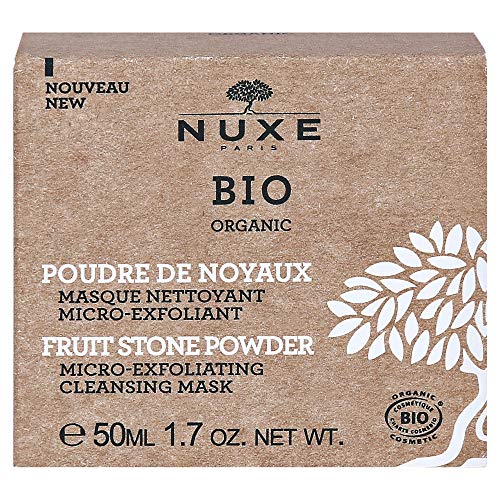 Nuxe Bio Organic Fruit Stone Powder Micro-Exfoliating Cleansing Mask 50ml - Skincare at MyPerfumeShop by Nuxe