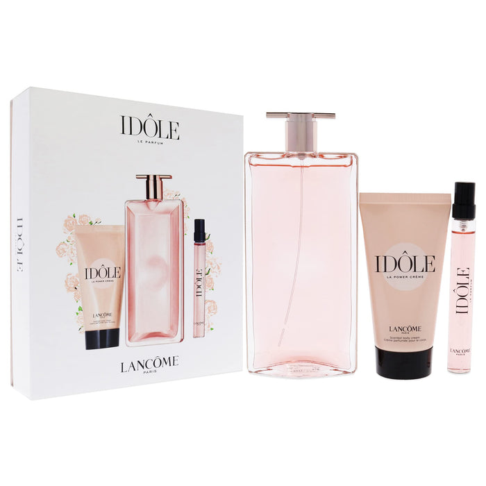 Lancôme Idôle Gift Set 50ml EDP + 50ml Body Cream + 10ml EDP - Fragrance at MyPerfumeShop by Lancôme