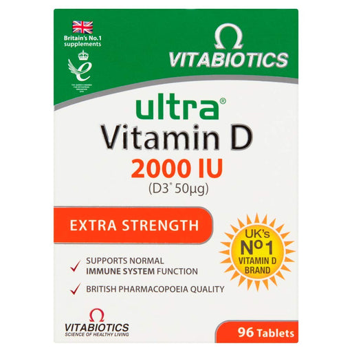 Vitabiotics Ultra Vitamin D 96 Tablets - Bone Care at MyPerfumeShop by Vitabiotics Ultra