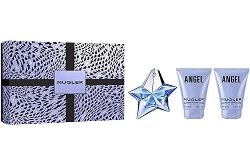 Mugler Angel Gift Set 25ml EDP Refillable + 2 x 50ml Body Lotion - Beauty at MyPerfumeShop by Mugler