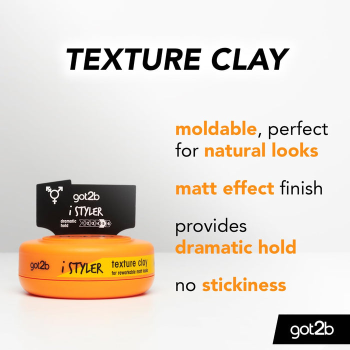 Got2B Istylers Texture Clay - 75ml