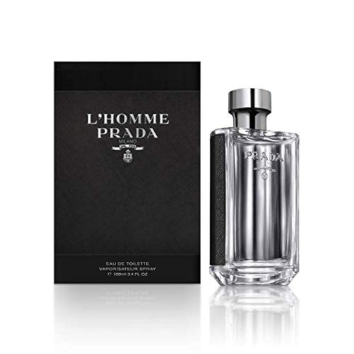 Prada L'Homme Eau de Toilette 100ml Spray - Fragrance at MyPerfumeShop by Prada