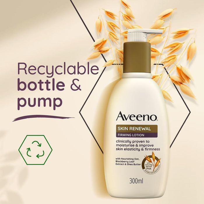 Aveeno Skin Renewal Firming Lotion - 300ml - Hand & Body Lotion at MyPerfumeShop by Aveeno