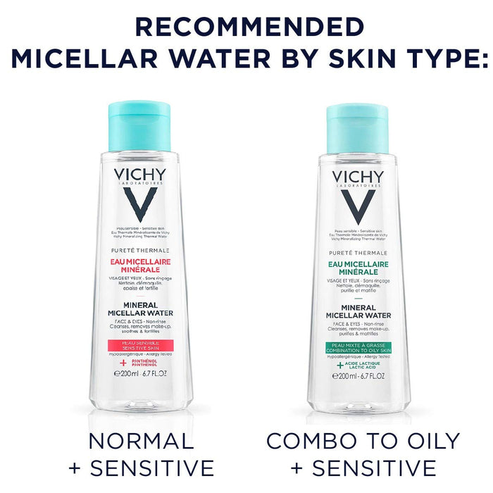 VICHY Purete Thermale Mineral Micellar Water For Sensitive Skin 400ml - Skin Care at MyPerfumeShop by Vichy