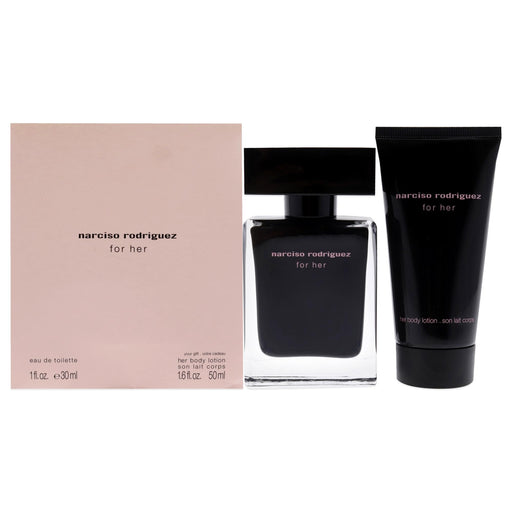 Narciso Rodriguez for Her Gift Set 30ml EDT + 50ml Body Lotion - Fragrance at MyPerfumeShop by Narciso Rodriguez