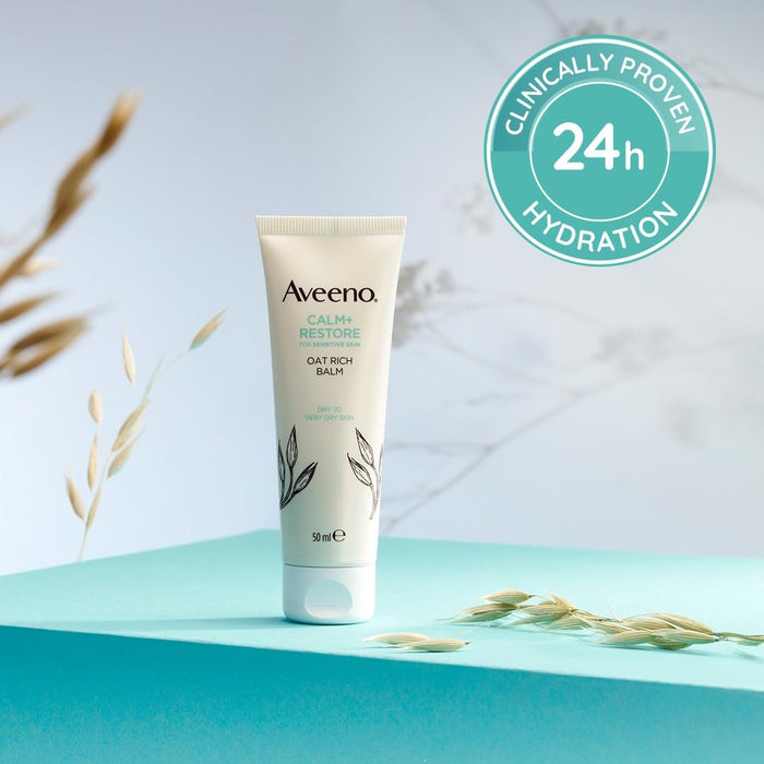 Aveeno Ultra Rich Oat Face Cream - 50ml - Creams & Lotions at MyPerfumeShop by Aveeno