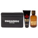 DSquared2 Wood For Him Gift Set 100ml EDT + 100ml Shower Gel + Pouch - Eau de Toilette at MyPerfumeShop by DSQUARED2