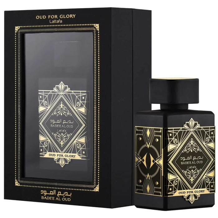 Lattafa Perfumes Bade'e Al Oud Oud for Glory Eau de Parfum 100ml Spray - Unisex at MyPerfumeShop by Lattafa Perfumes