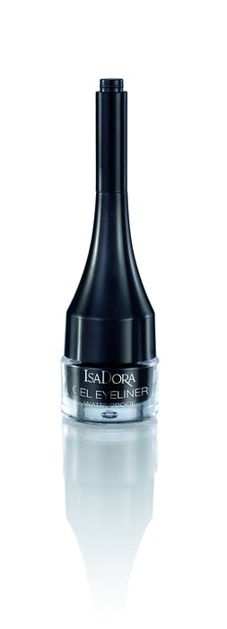 Isadora Waterproof 01 Black Eyeliner Gel 3g - Eyeliner Gel at MyPerfumeShop by Isadora